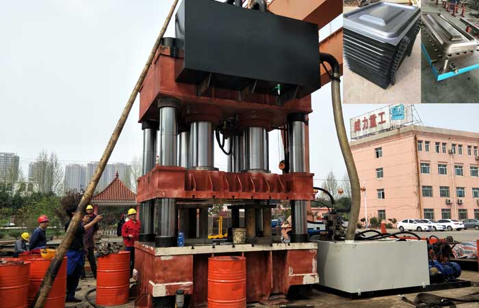 4000噸火車門拉伸成型液壓機(jī) 4000噸火車門拉伸成型液壓機(jī)